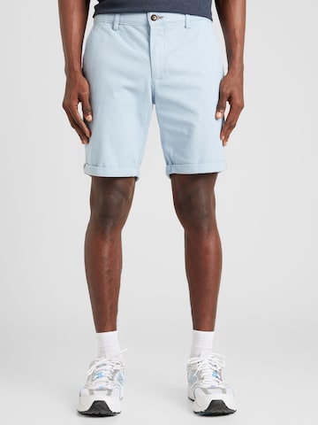 JACK & JONES Szabványos Chino nadrág 'Fury' - kék: elől