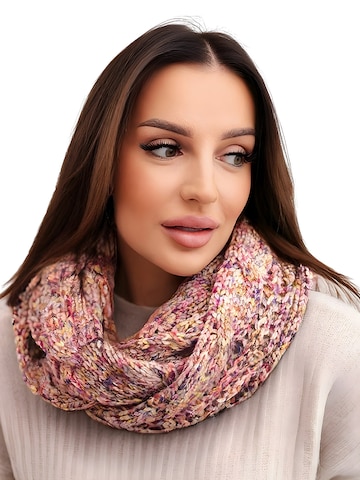 Lumera Tube Scarf in Yellow: front