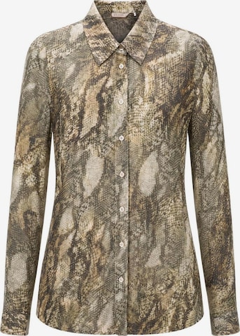 GUESS - Blusa 'NEW LS CLOUIS W6YH68 W3212' en beige: frente