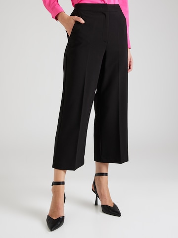 NÜMPH Regular Pantalon 'RONJA' in Zwart: voorkant