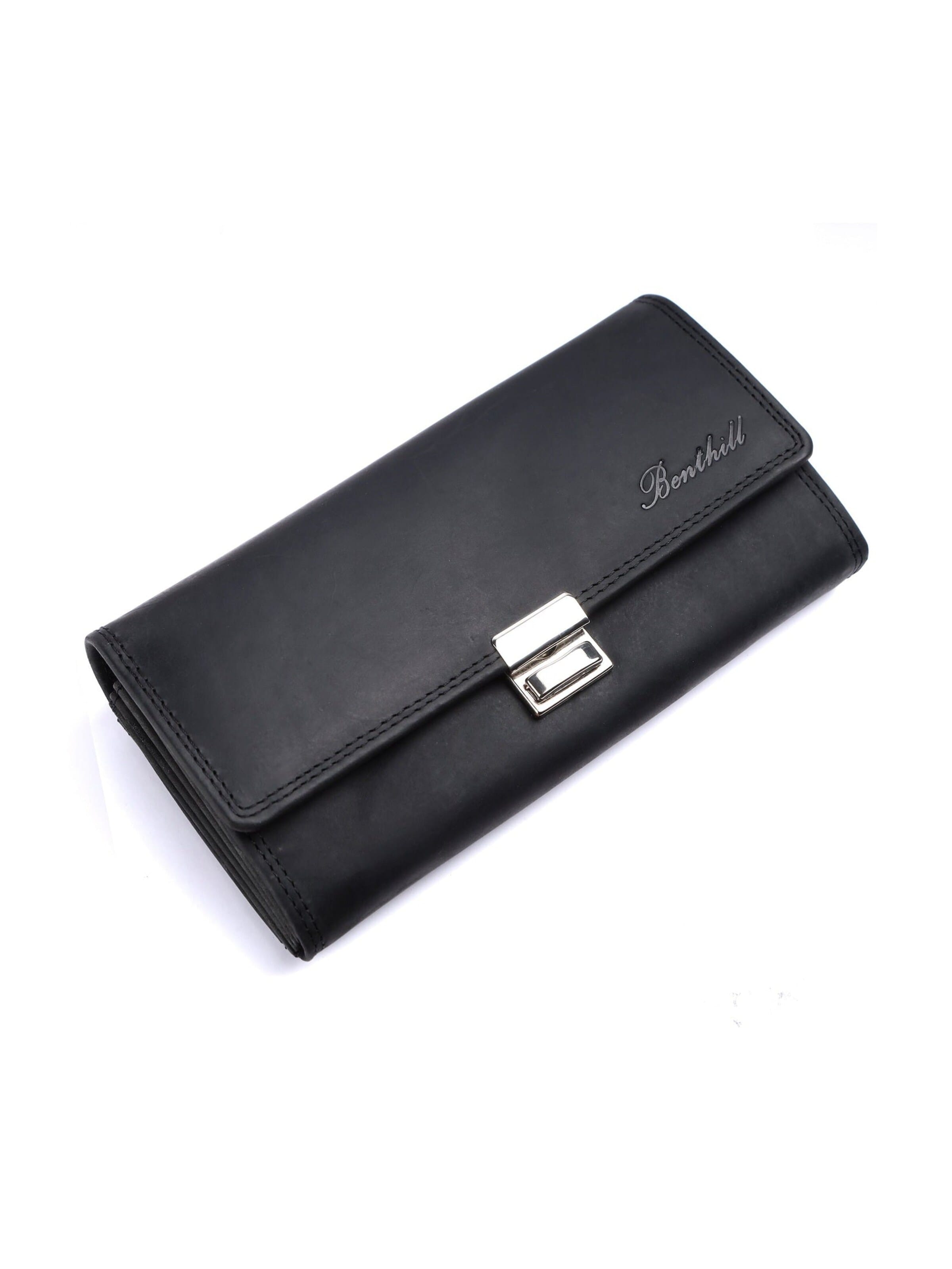Benthill Portemonnaie‌‌‌‌‌‌‌‌‌ in Schwarz: Vorderseite