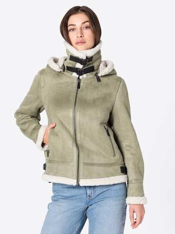 OAKWOOD Between-Season Jacket 'GLORIA' in Green: front