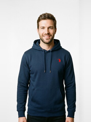 Rednib Sweatshirt 'Hood Stitch' in Blue