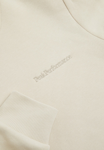 PEAK PERFORMANCE Sweatshirt in Grijs