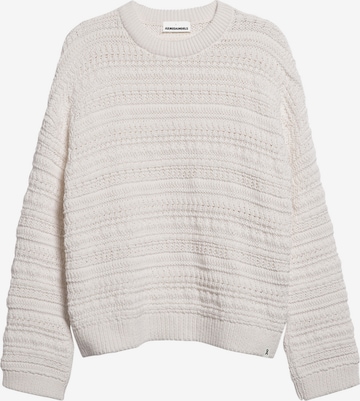 Pull-over 'Lania' ARMEDANGELS en blanc : devant