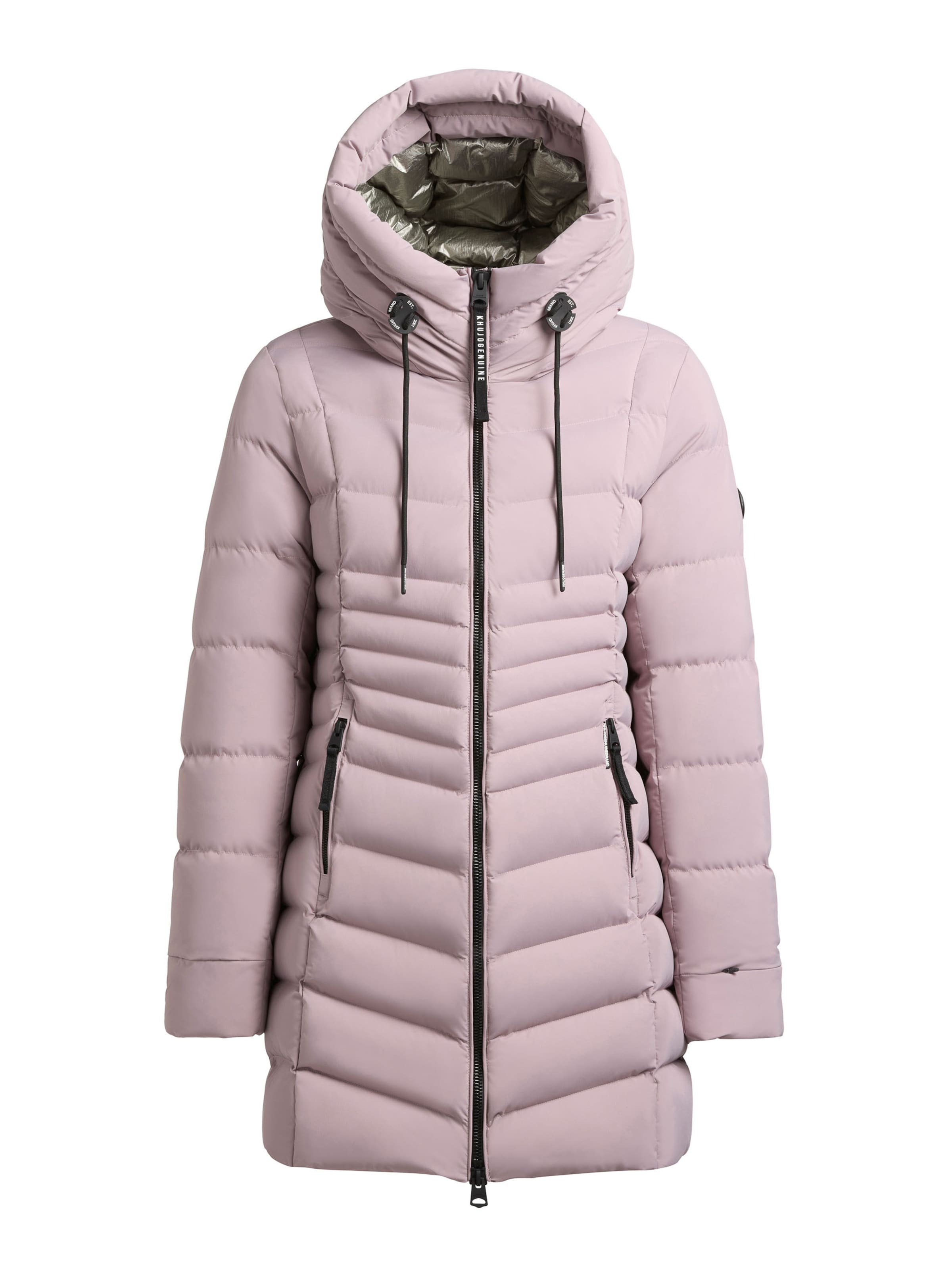 khujo Зимнее пальто 'LAVA' в Ярко-розовый: спереди