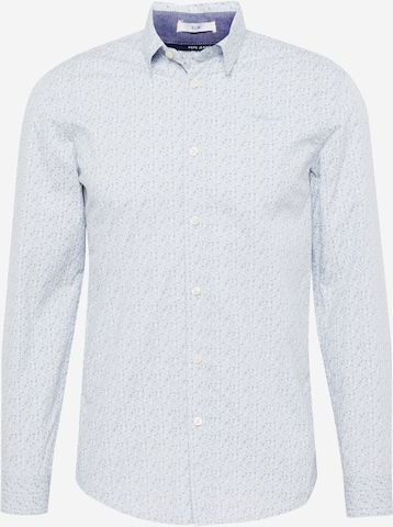 Pepe Jeans - Ajuste regular Camisa 'Lovejoy' en azul: frente