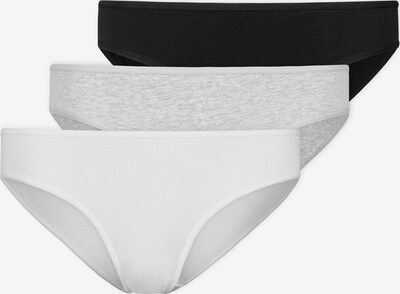 SNOCKS Panty in mottled grey / Black / White, Item view