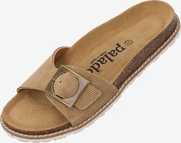 Palado Pantolette 'Sardo Corda' in Beige: Vorderseite
