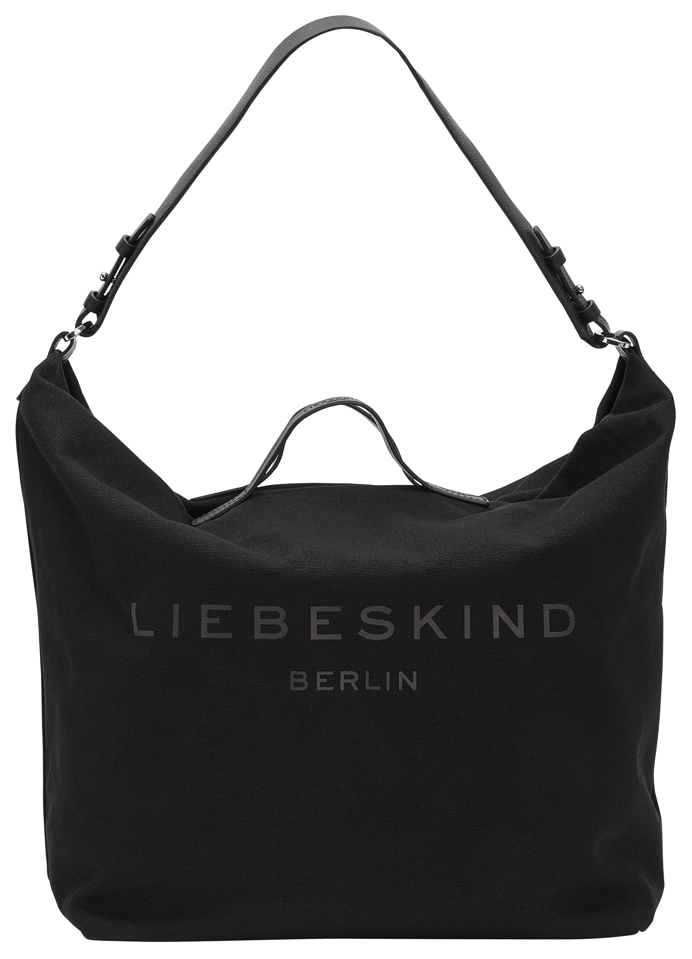 Cabas Liebeskind Berlin en noir : devant