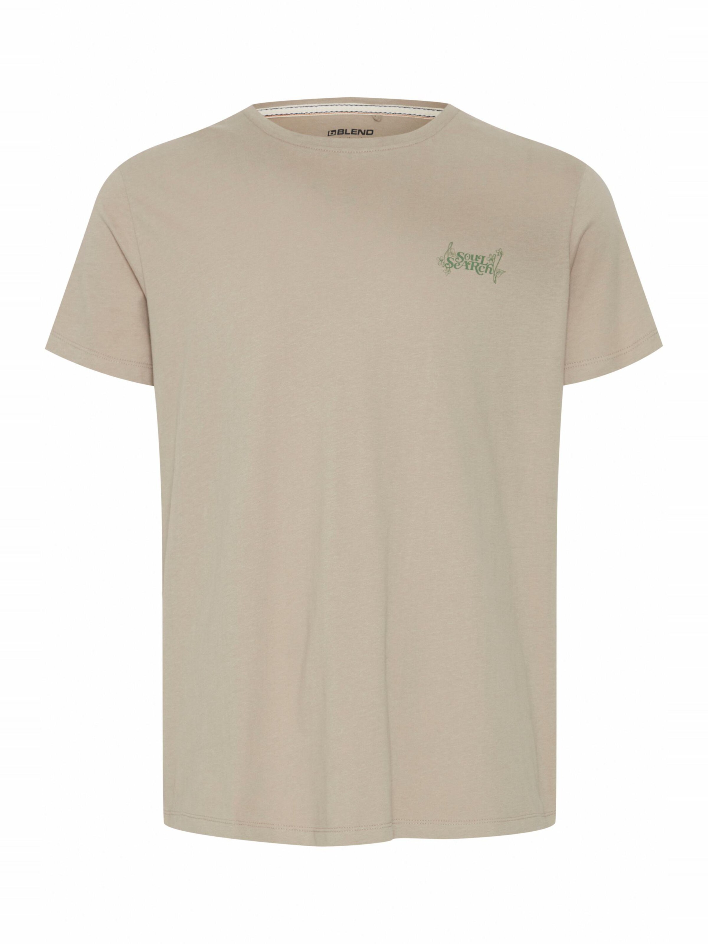 BLEND Shirt 'Tee' in Beige: front