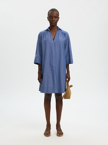 SELECTED - Vestido en azul