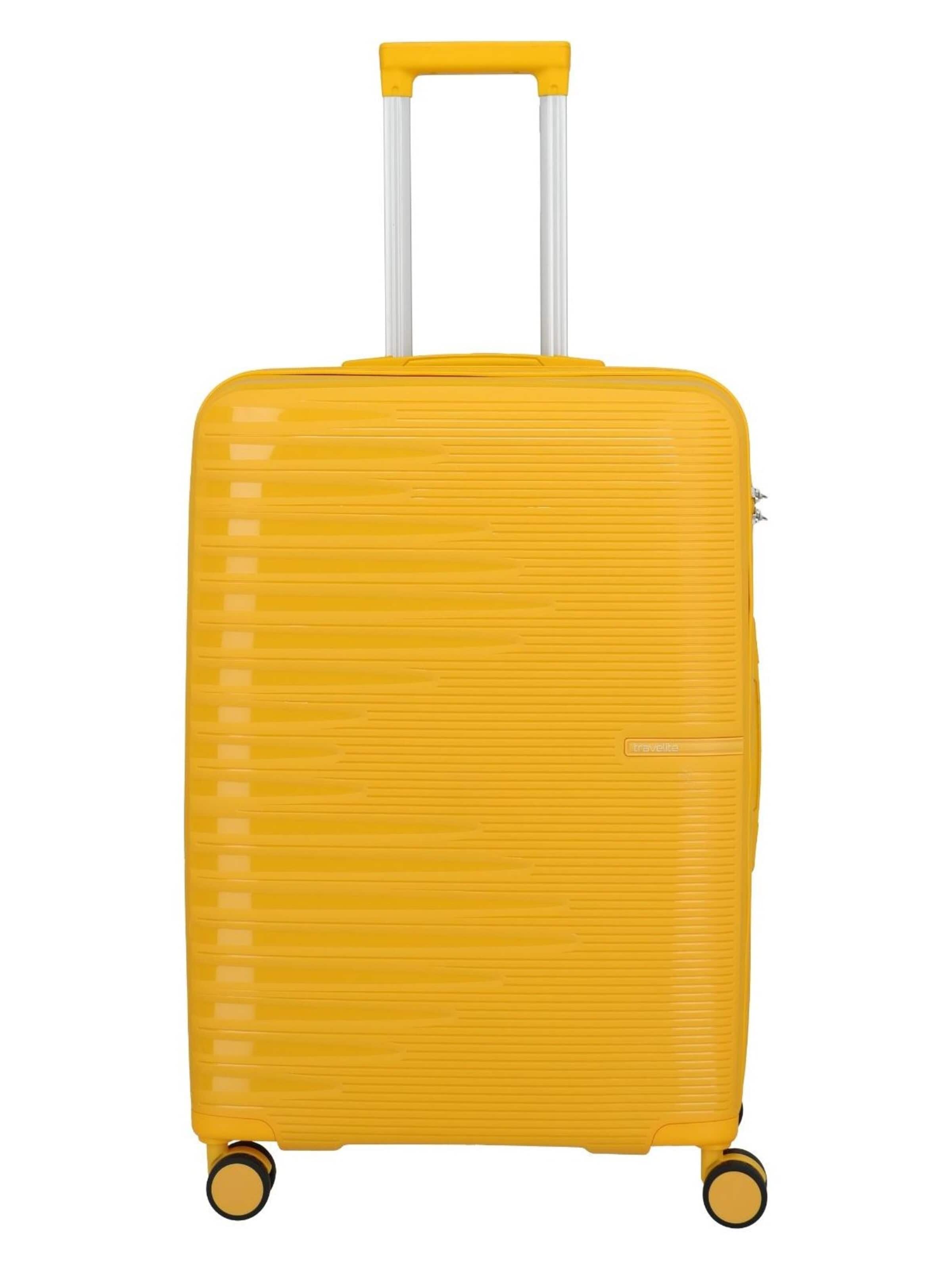 TRAVELITE Suitcase in Yellow: front
