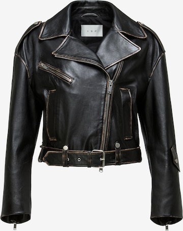 V S P Winter Jacket 'Anya' in Black: front