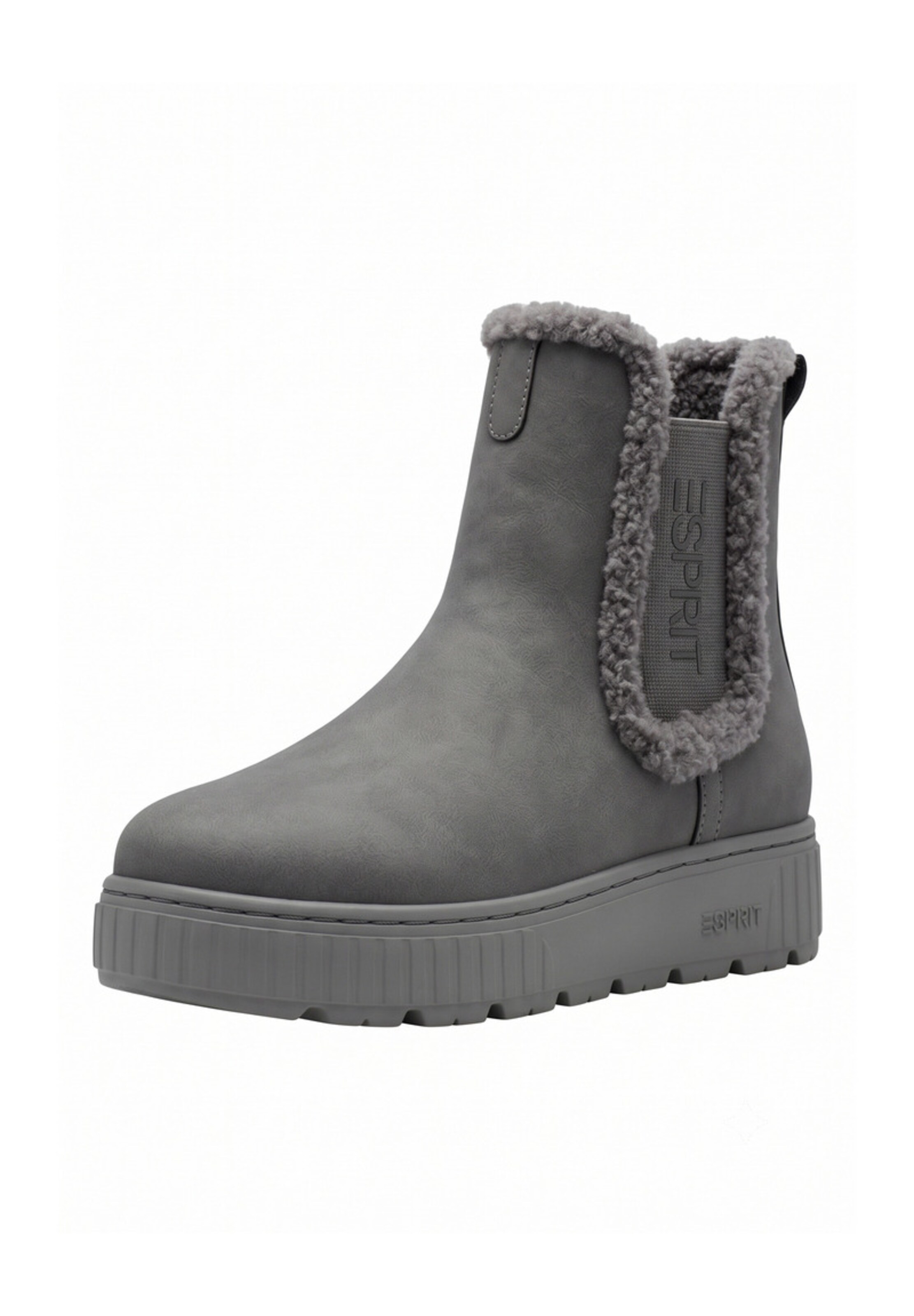 Esprit Shoes Chelsea boots 'PINA ' in Grey: front