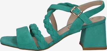 CAPRICE Sandals in Green