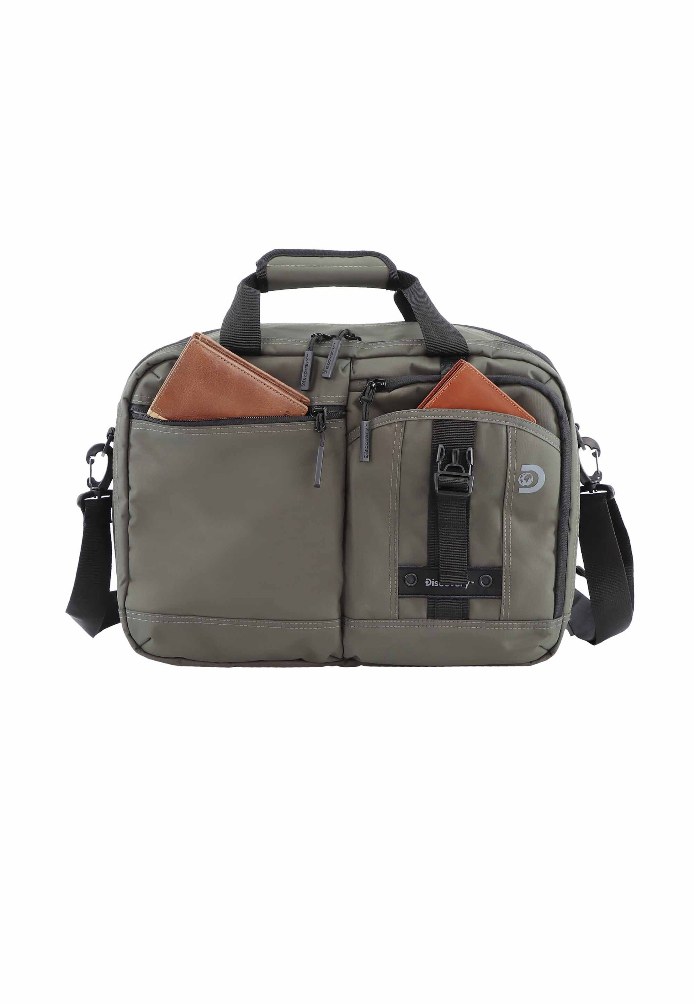 Discovery Document Bag 'Discovery Shield rPet' in Brown