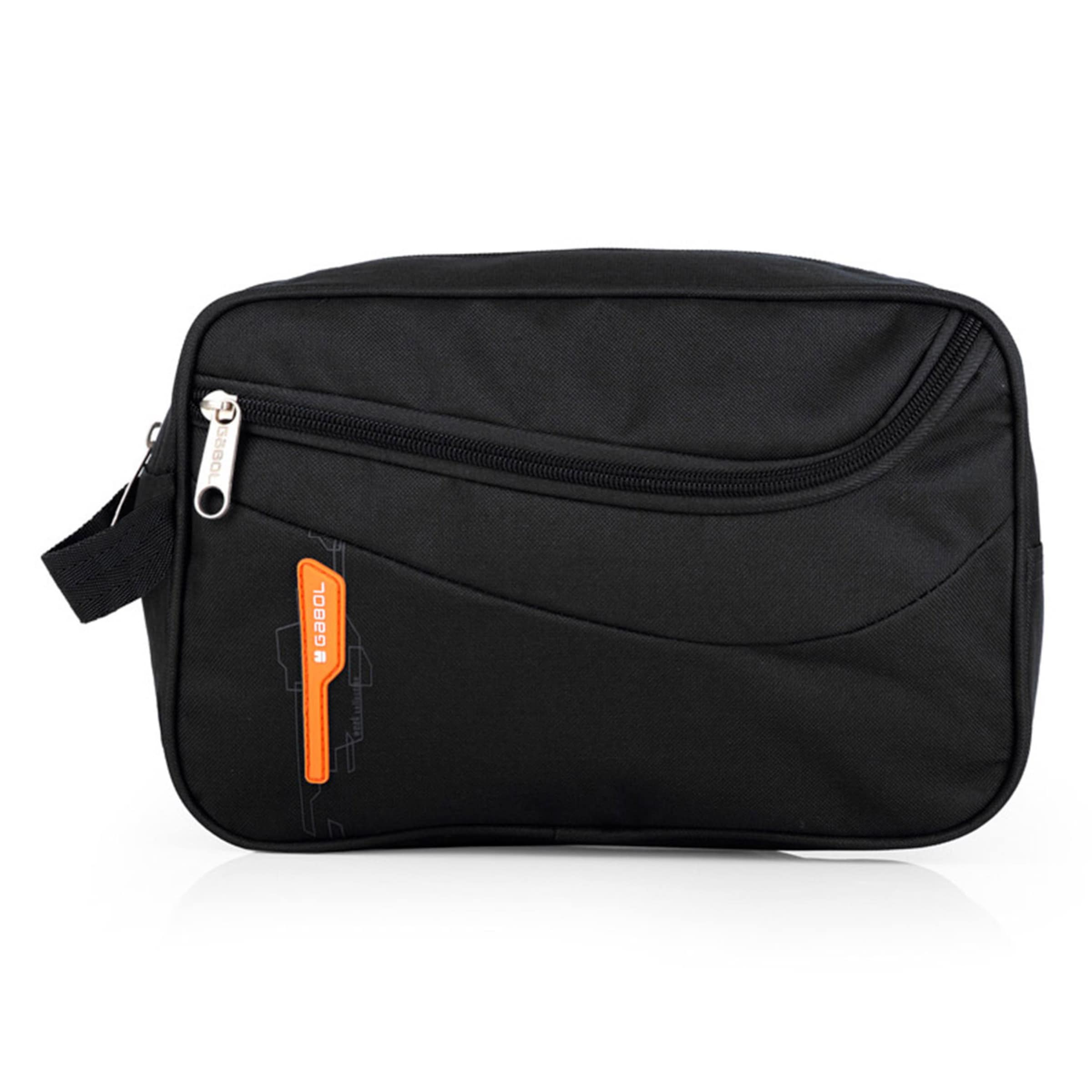 Gabol Kulturtasche 'Week Eco' in Schwarz: Vorderseite