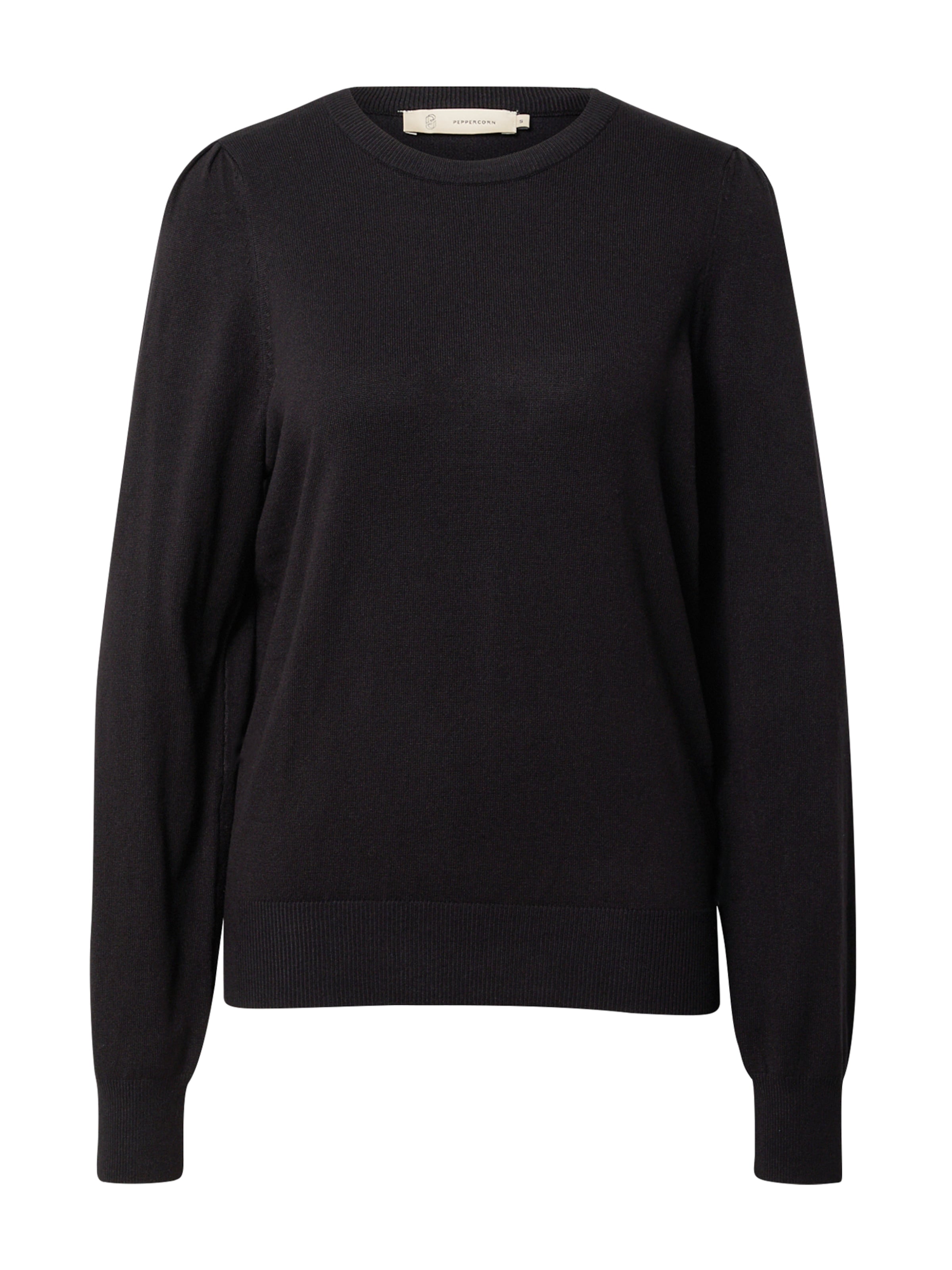 Peppercorn Top 'Tana' in Zwart: voorkant