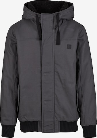 Brandit Jacke 'Essential' in Grau: Vorderseite