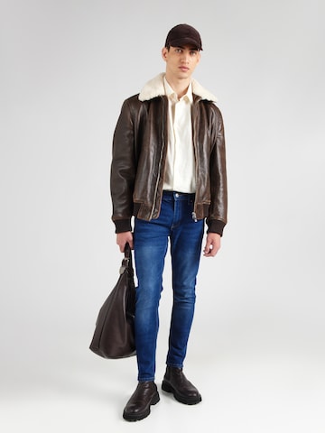 Only & Sons Skinny Τζιν 'ONSWARP' σε μπλε