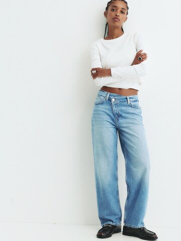 Regular Jean Pull&Bear en bleu