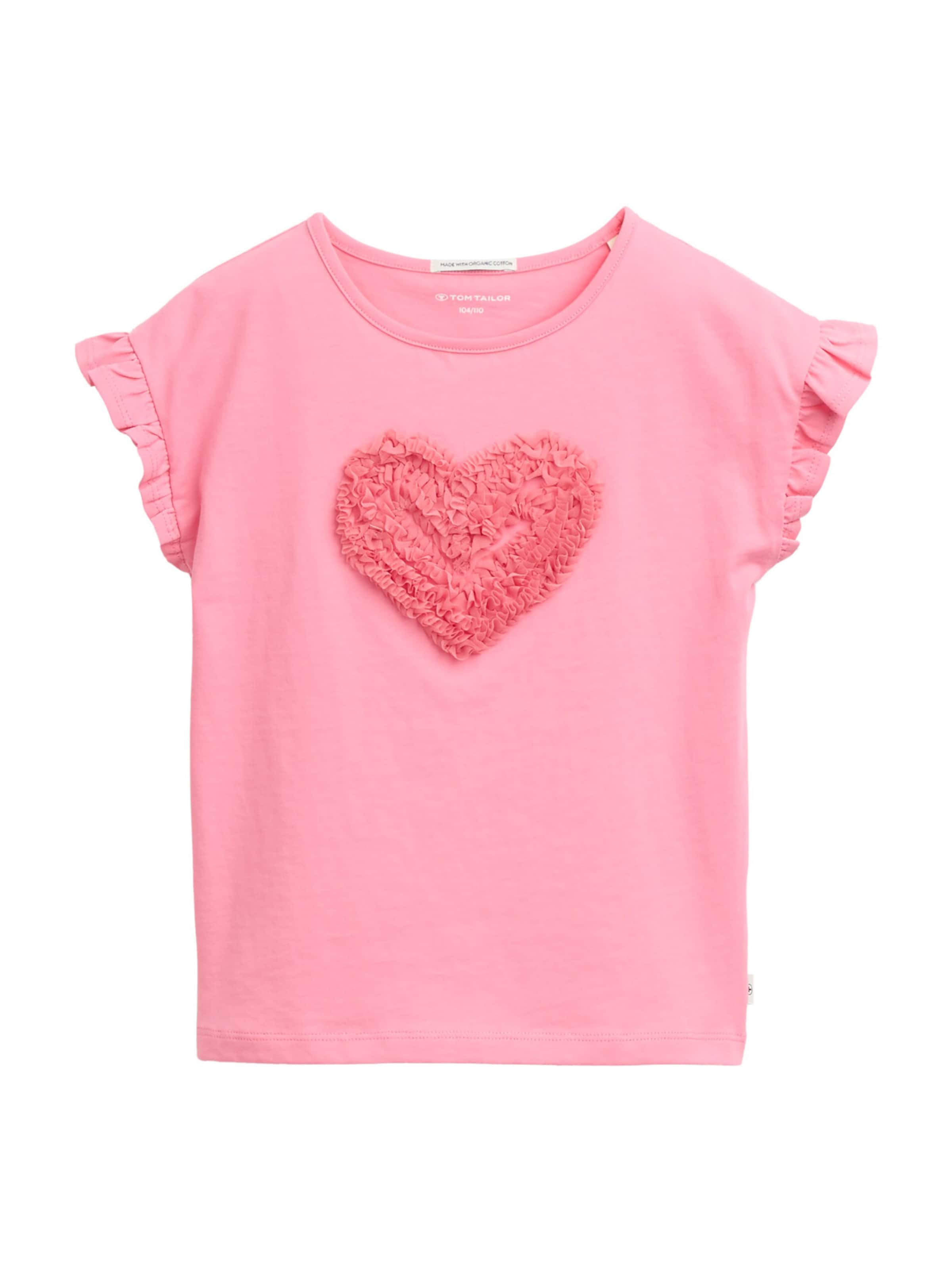 TOM TAILOR Koszulka w kolorze różowy: przód