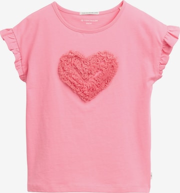 TOM TAILOR Shirt in Pink: front