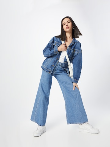 Calvin Klein Jeans Široký strih Džínsy - Modrá