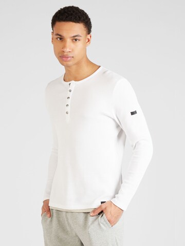 Key Largo T-shirt 'SANDRO' i vit: framsida