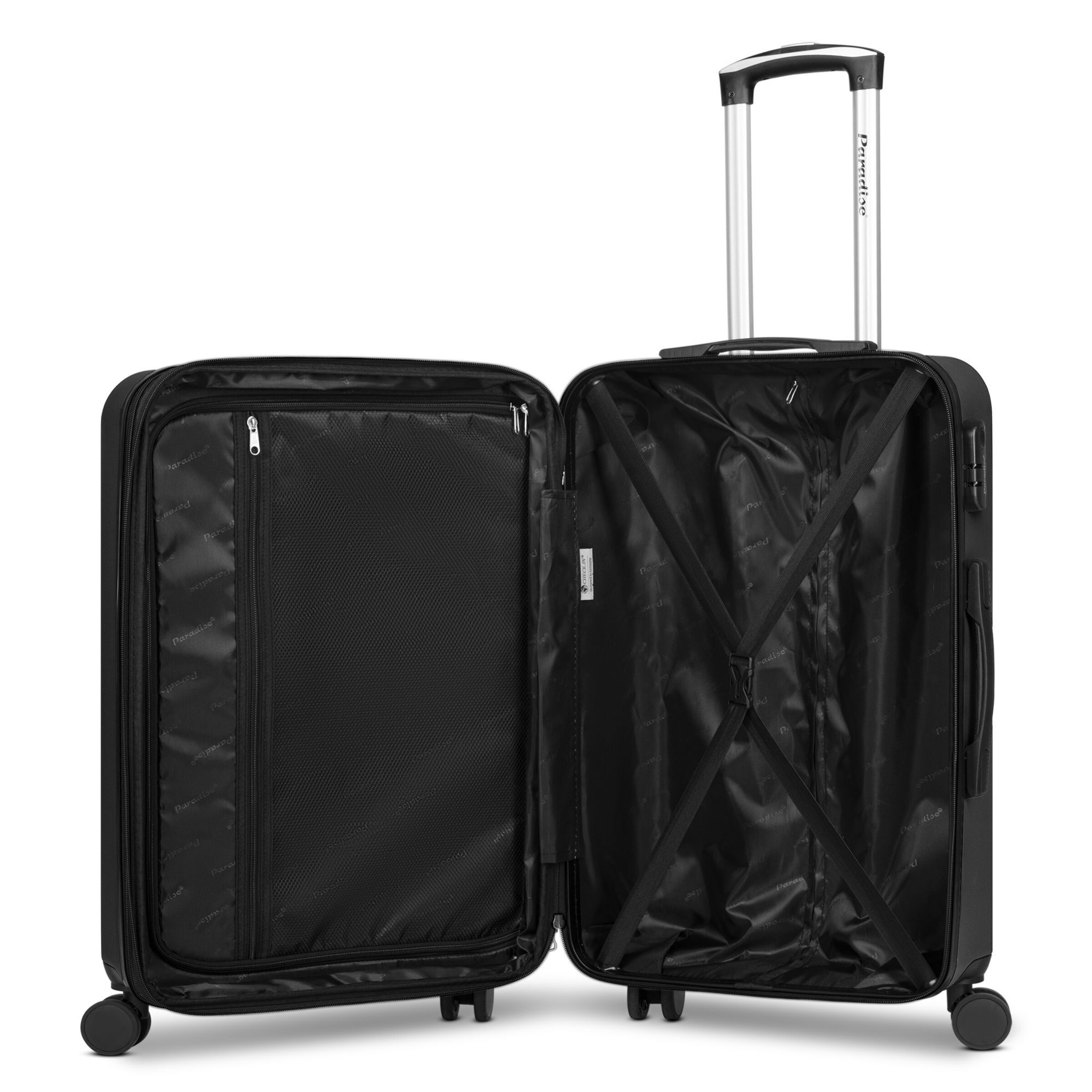 Ensemble de bagages 'Paradise 2.0' CHECK.IN en noir