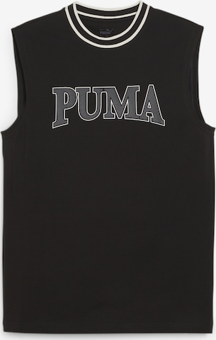 PUMA Performance Shirt 'SQUAD' in Black: front