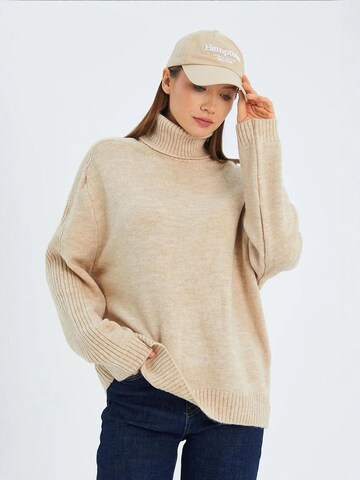 MixRay Sweater in Beige