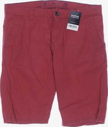 TOM TAILOR Shorts in 32 in Red: front