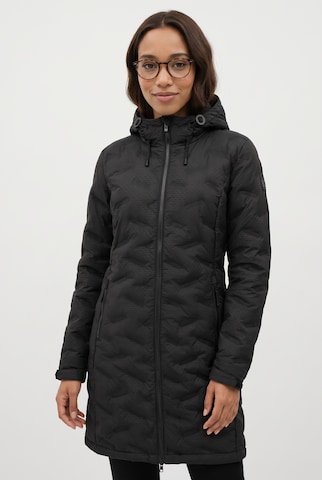 KILLTEC Winter Coat in Black: front