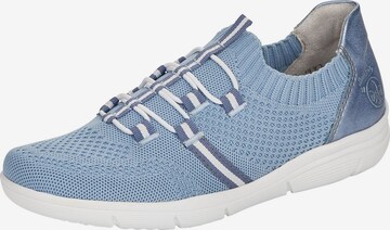 Rieker Slip-on in Blauw: voorkant