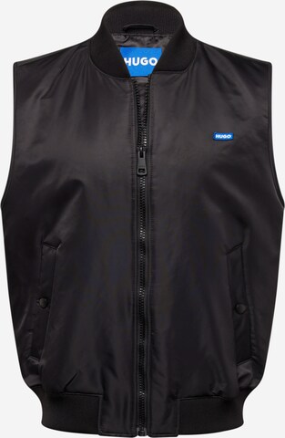 HUGO Vest 'Balcino2431' in Black: front