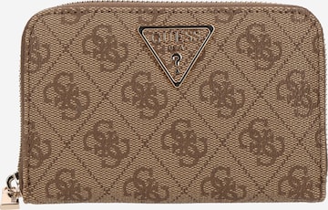 Porte-monnaies 'Laurel' GUESS en beige : devant