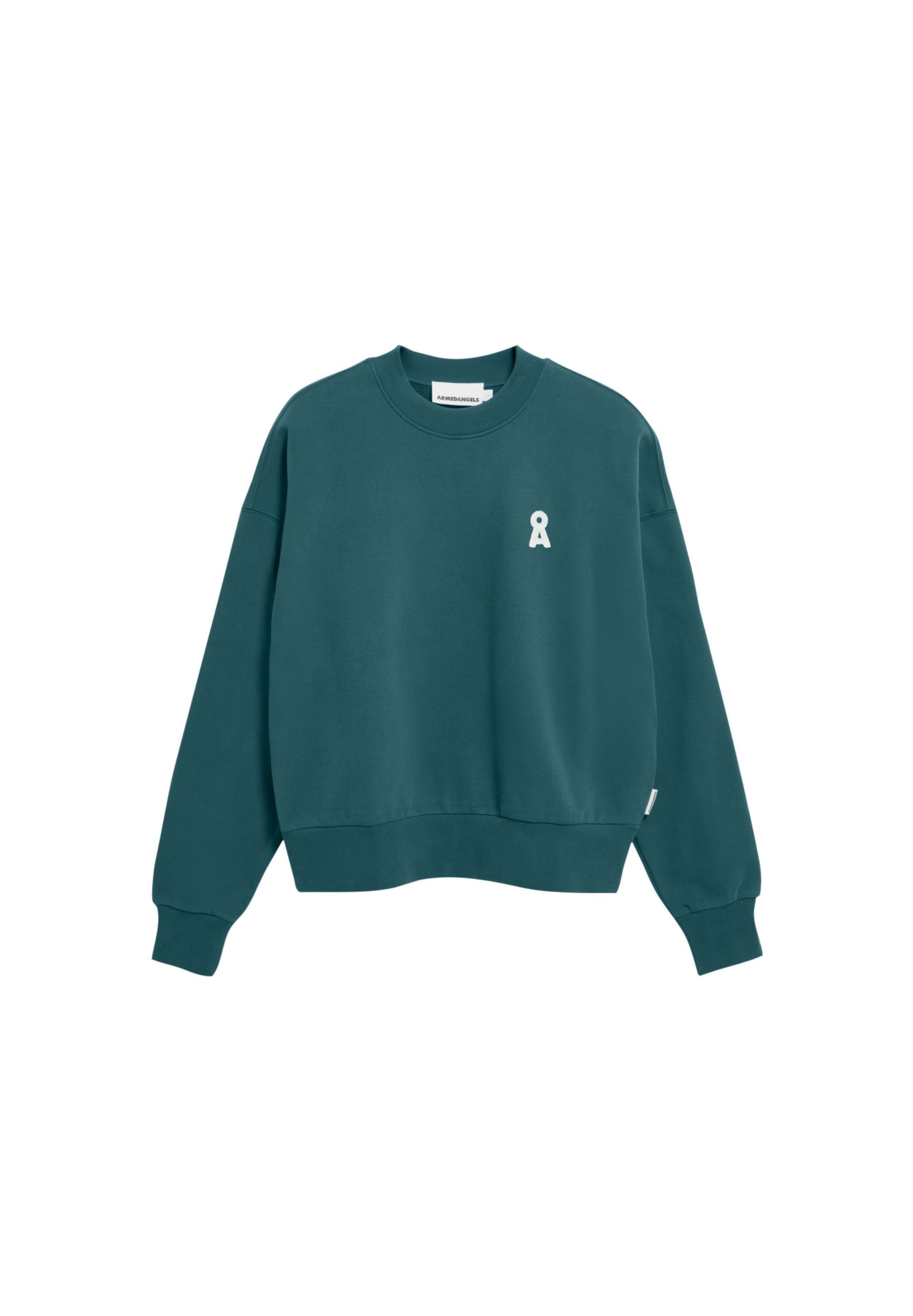 ARMEDANGELS Sweatshirt in Blue: front