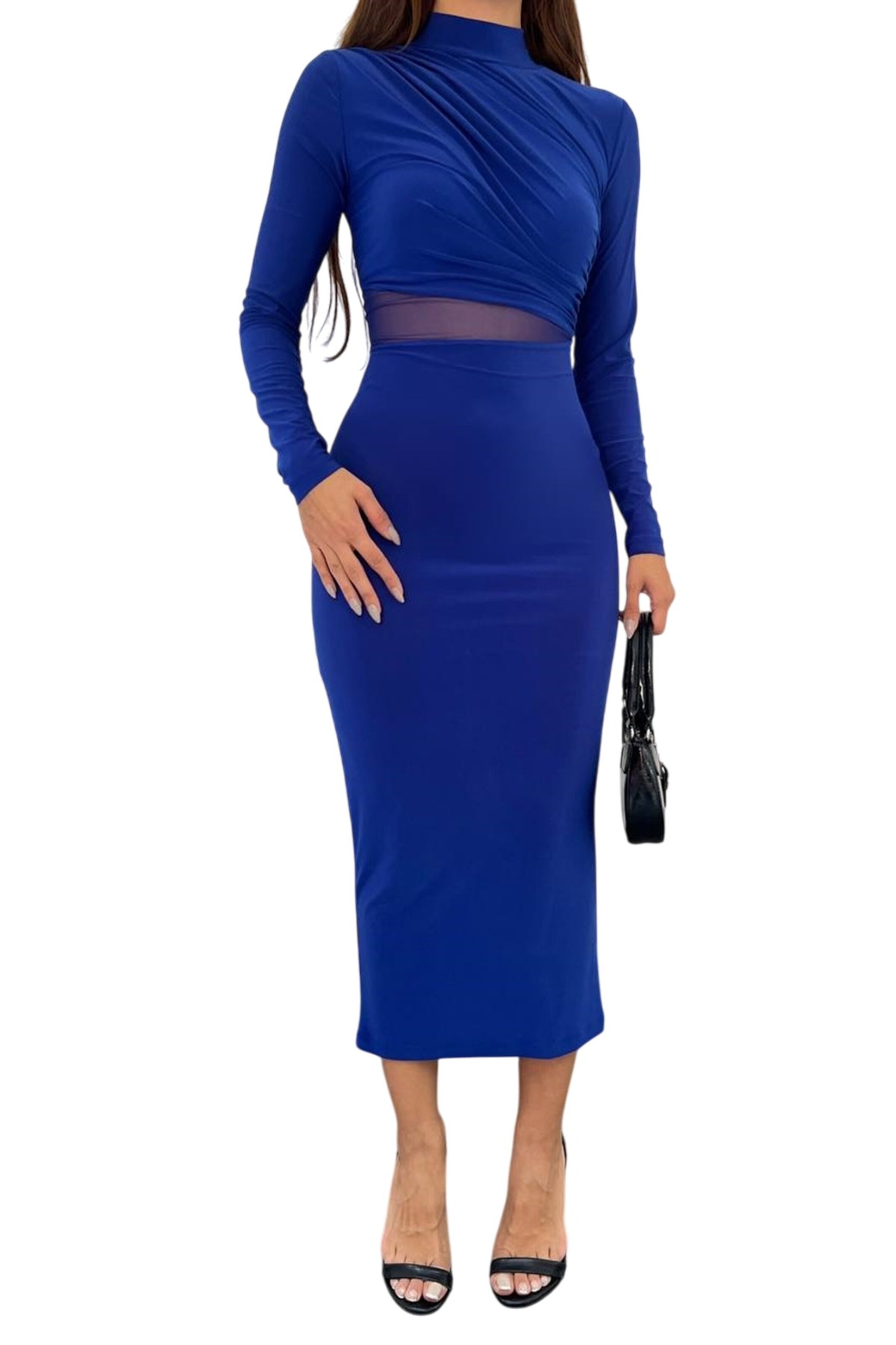 WOMAN VISION Kleid in Blau