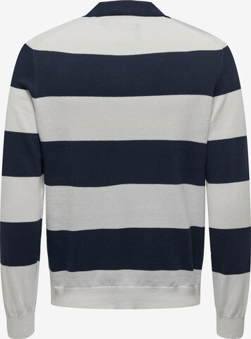 Only & Sons - Pullover 'REX' em branco