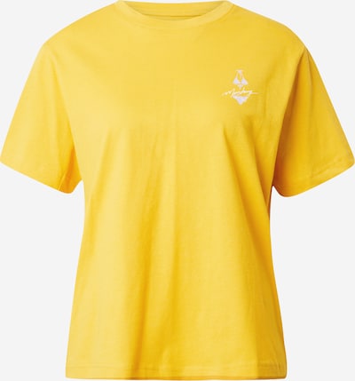 Tricou 'STYLE FLORIS' MUSTANG pe galben / mov liliachiu / alb, Vizualizare produs