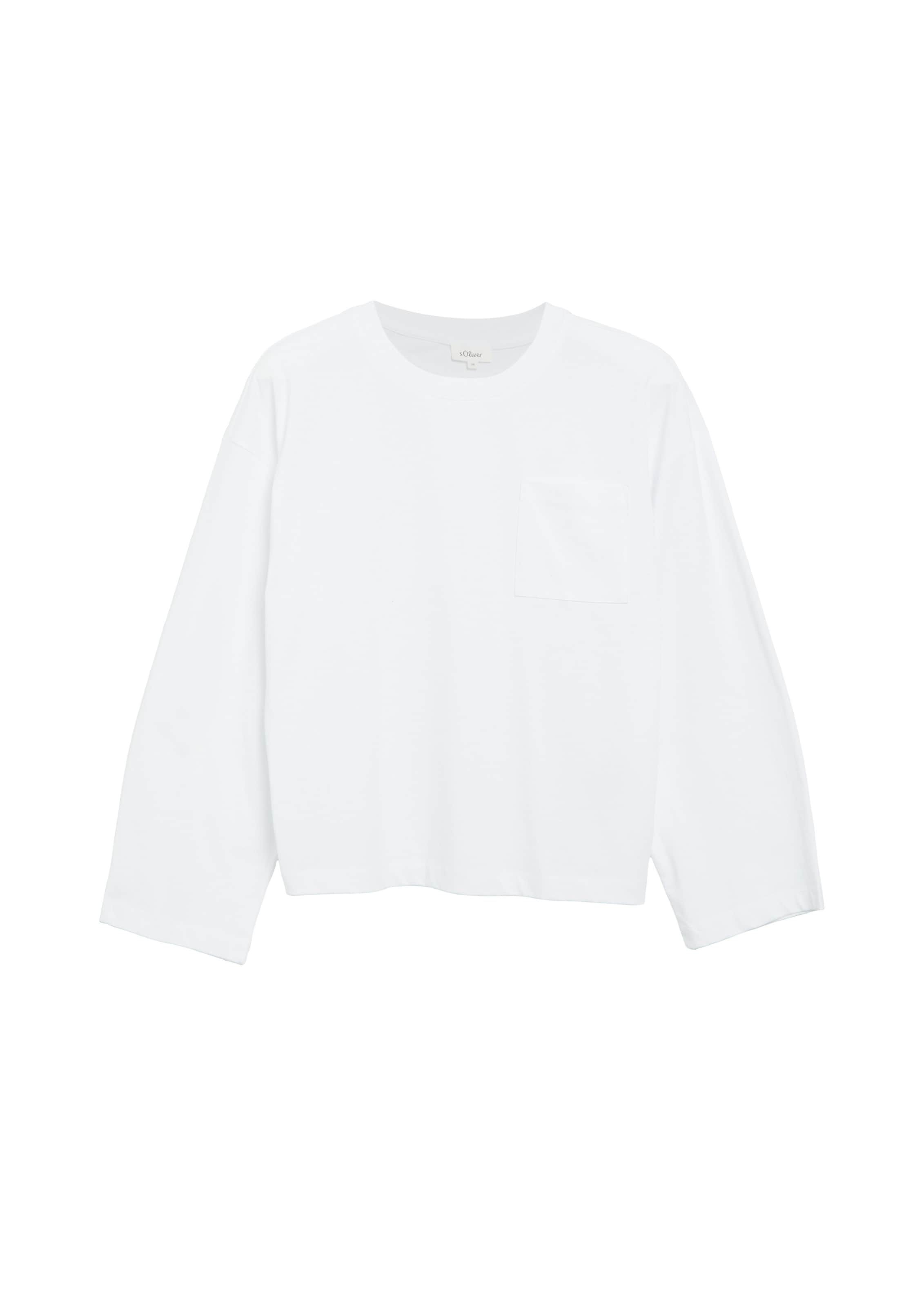 s.Oliver T-shirt en XXS en blanc, Vue avec produit