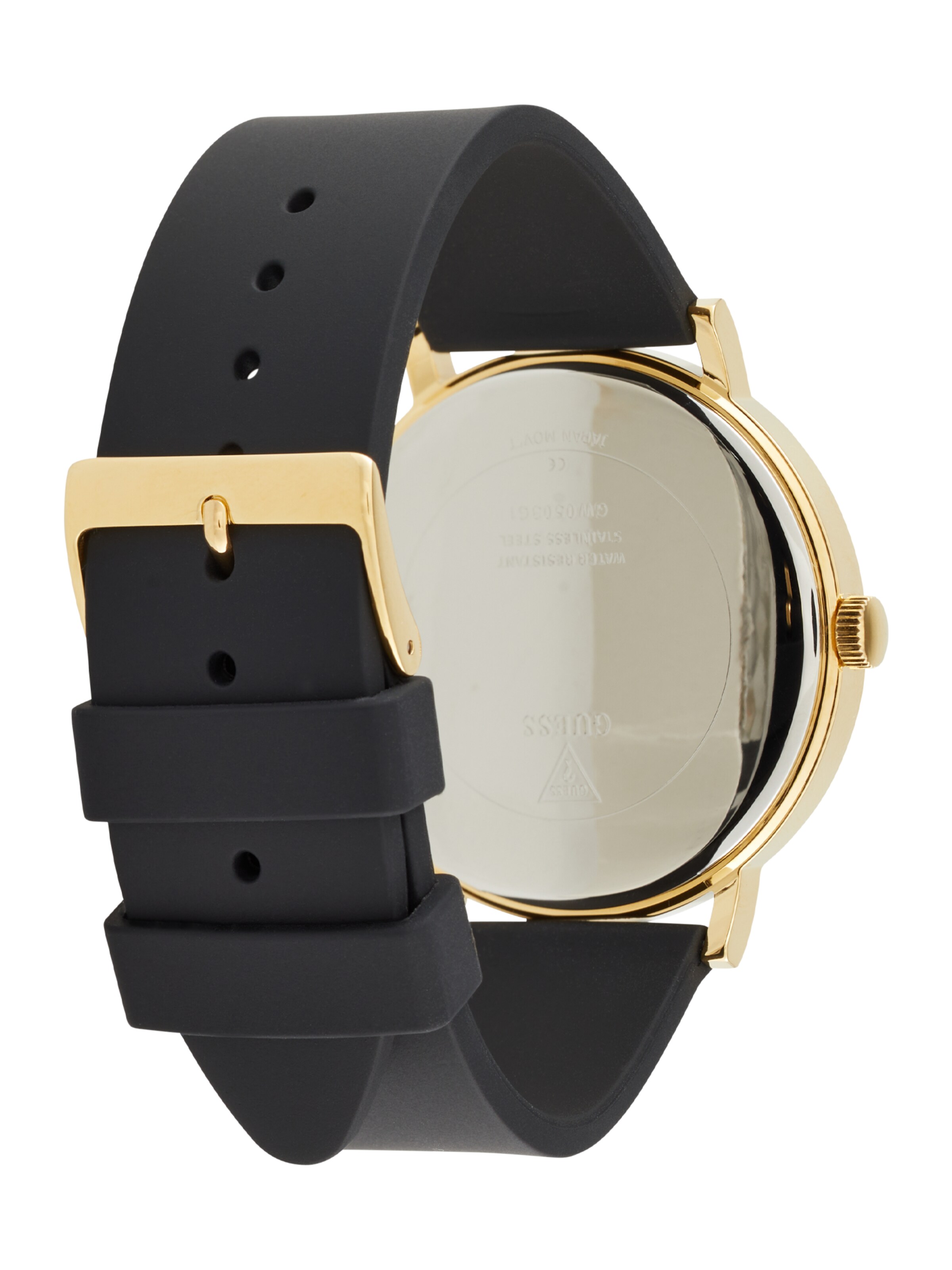 Montre à affichage analogique GUESS en noir