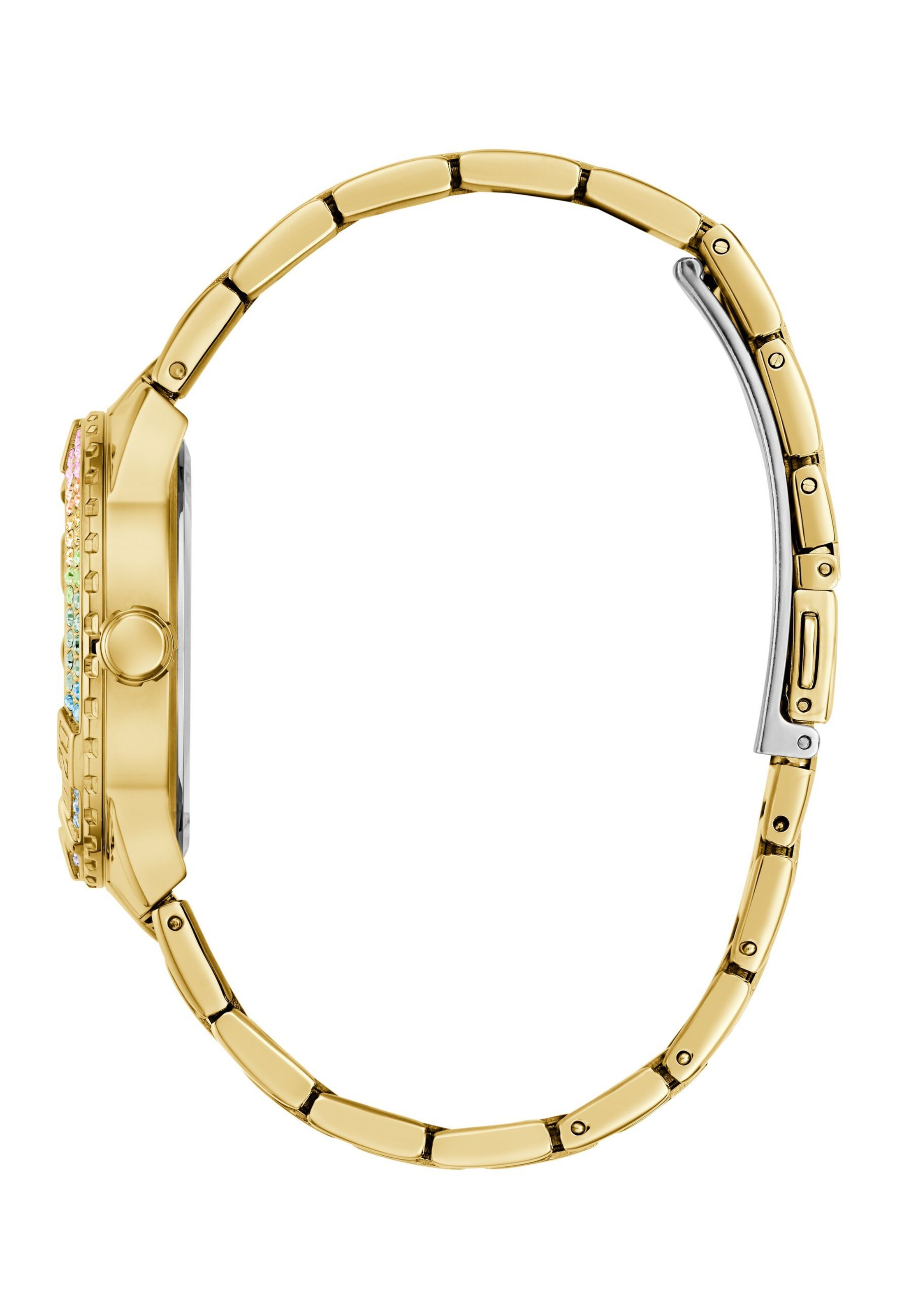 GUESS Analog Watch 'SANGRIA' in Gold