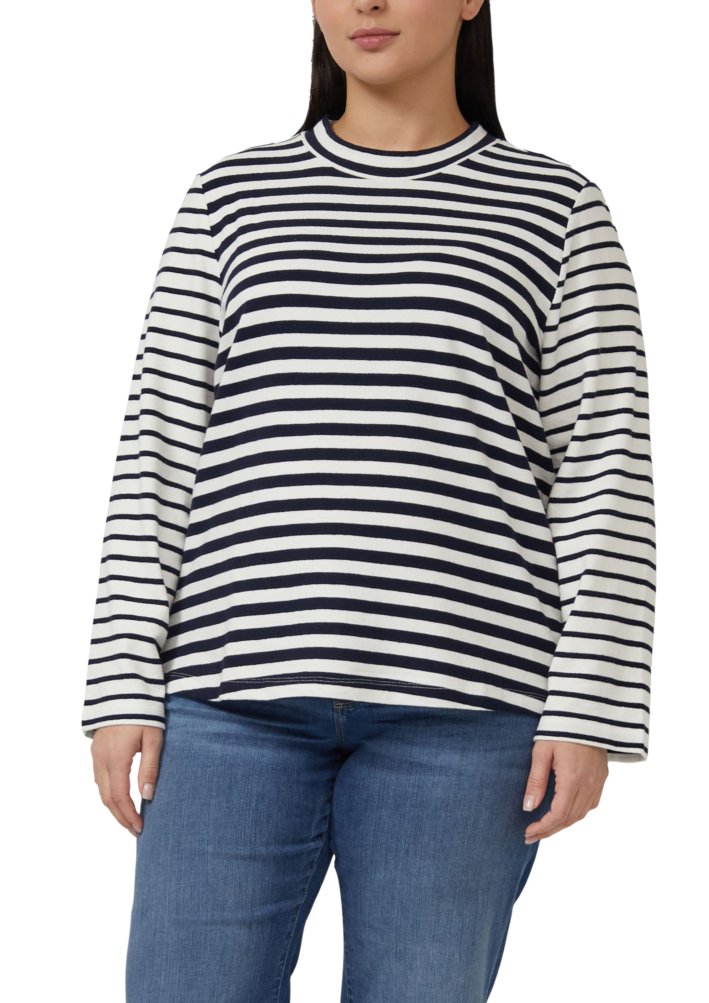 Sweat-shirt s.Oliver en bleu : devant