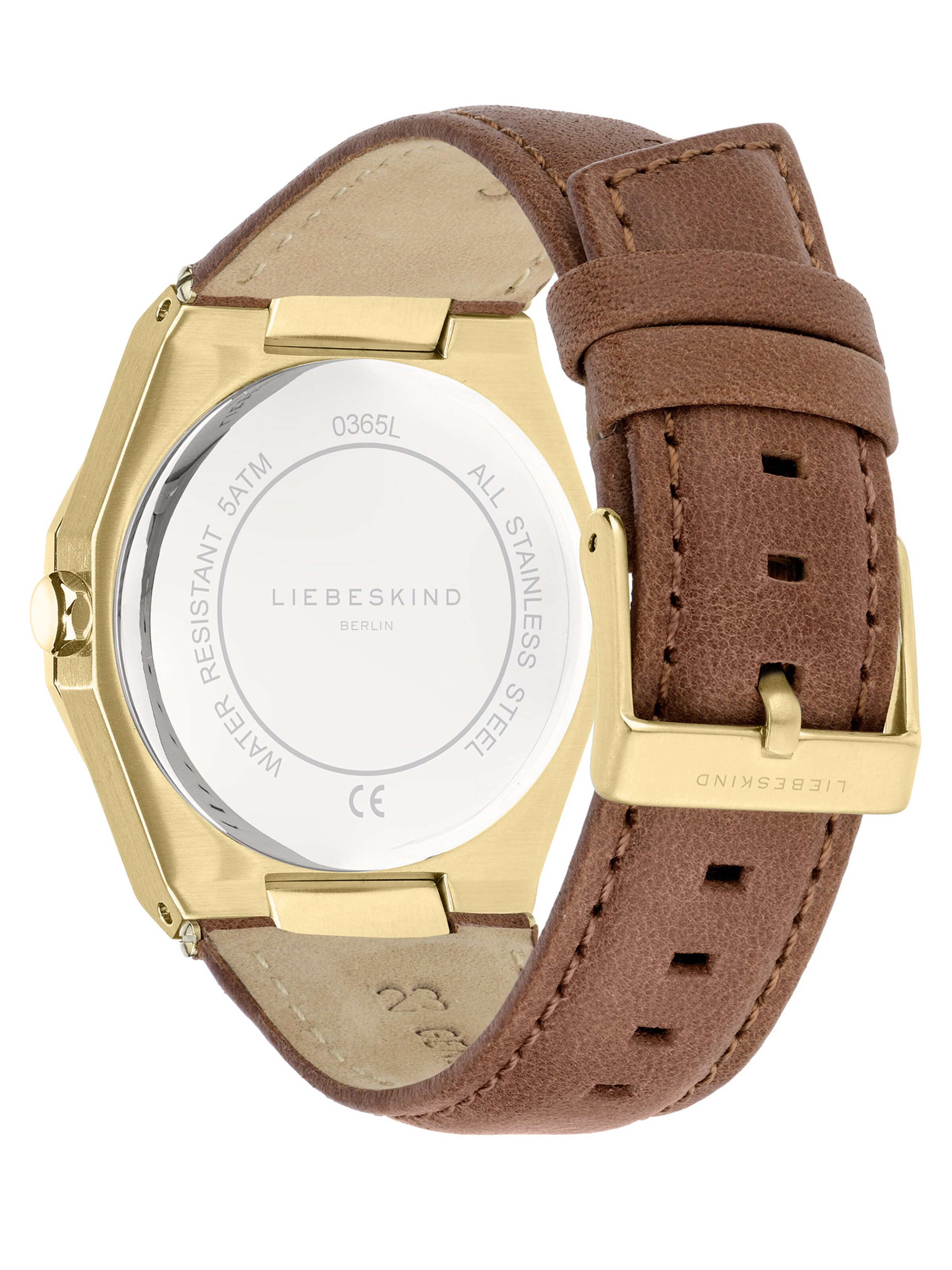 Montre à affichage analogique Liebeskind Berlin en marron