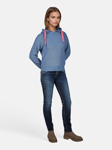 salzhaut Sweatshirt 'Task' in Blau