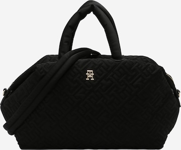 TOMMY HILFIGER - Shopper en negro: frente