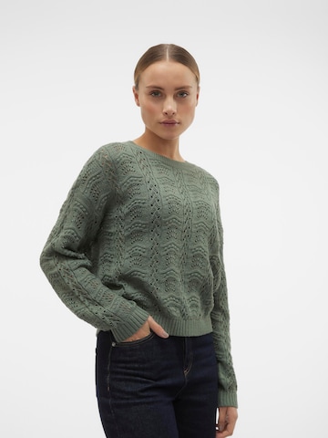 VERO MODA Sweater 'Arlet' in Green